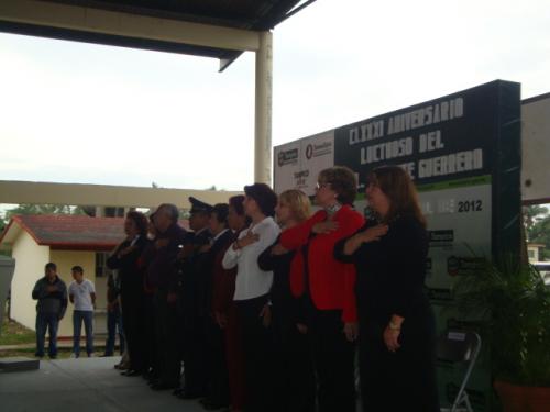 Oficial, en Tampico, nuevo saludo al entonar el Himno a Tamaulipas